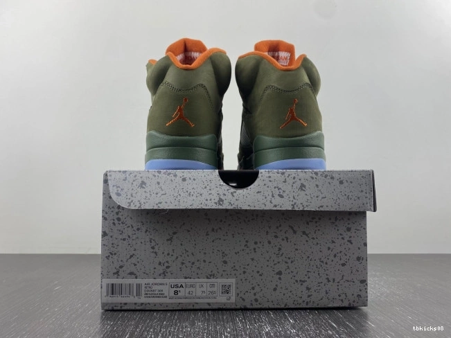 Cheap TBkick Jordan Air Olive 5 DD0587-308 0805